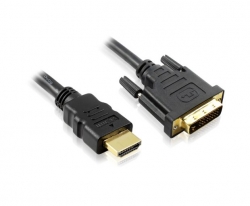 Generic Hdmi Cable: Hdmi(m) To Dvi(m) (dual Link 24+1) 2m T013b Hdmi-dvi-mm 2m