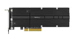 Synology M2D20 PCIe Adapter card supporting Synology SNV3400 and SNV3500 only.