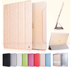 Hoco Ice Ultra Slim Premium Smart Case For New Ipad Air Champagne Gold, Free Screen Protector