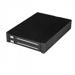 Startech Dual-bay 2.5in Sata Ssd / Hdd Rack For 3.5in Bay - Trayless Sata Backplane - With Raid 0 HSB225S3R