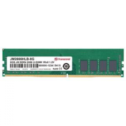 Transcend 8Gb Jm Ddr4 2666 U-Dimm 1Rx8 1Gx8 Cl19 1.2V - U Dimm Jm2666Hlb-8G