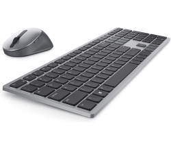 Dell Premier Multi-Device Wireless Keyboard and Mouse US English KM7321W 580-AJMZ, 2.4 GHz & Bluetooth