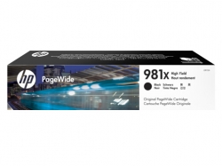 Hp 981x Black Original Pagewide Cartridge L0r12a