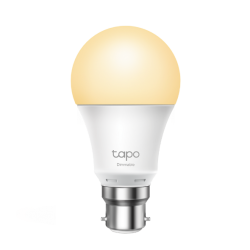 TP-Link Tapo Dimmable Smart Light Bulb L510B Bayonet Fitting Dimmable, No Hub Required, Voice Control, Schedule & Timer 2700K 8.7W 2.4 GHz 802.11b/g/n Tapo L510B