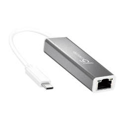 J5Create Jce133G Usb-C To Gigabit Ethernet Adapter (Usb Type-C To Rj-45) Jce133G