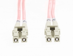 4Cabling 1.5M Lc-Lc Os1/ Os2 Singlemode Fibre Optic Cable: Salmon Pink (Fl.Os2Lclc1.5Mp)