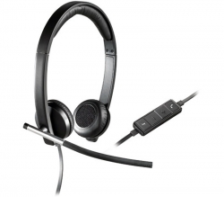 Logitech H650e Business Stereo Headset with Noise Cancelling Mic, USB Connection 981-000545
