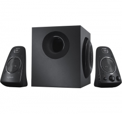 Logitech Z623 Speaker System 2.1 Stereo Speakers, THX Certified, 200W Rms, Flexible Connectivity & Integrated Controls 980-000405