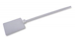 4cabling Cable Tie 130 X 2.5mm W/ Marker Panel 28 X 20mm | Natural - 100 Pack Mcv100l