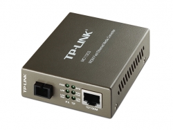 Tp-Link Wdm Fast Ethernet Media Converter, Single Mode, Sc Connector, Conversion Between 10/100Base-Tx