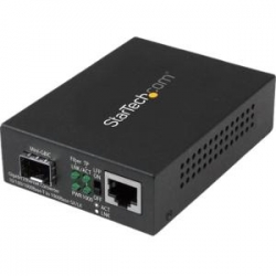 Startech Fiber Media Converter With Open Sfp Slot Mcm1110sfp