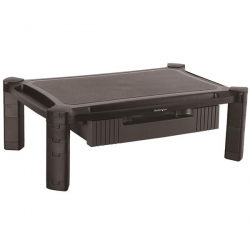 Startech Monitor Riser - Drawer - Large (19.7 /500mm) - Height Adjustable - Computer Monitor Riser