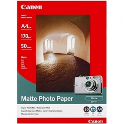 Canon Mp-101 A4 50 Sheets, 170 Gsm Matte Photo Paper Mp-101