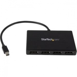 Startech Mst Hub - Mini Displayport To 4x Displayport - Multi Stream Transport Hub - Mdp 1.2 -