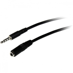 Startech 1m 3.5mm 4 Position Trrs Headset Extension Cable - M/f - Audio Extension Cable For Iphone