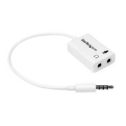 Startech Headset Splitter 4 Pin To 2x 3 Position Muyhsmffadw