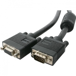 Startech 10m Coax High Resolution Monitor Vga Video Extension Cable - Hd15 M/f - 10 M Vga