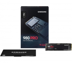 Samsung 980 Pro 1TB NVMe M.2 SSD 7000MB/s 5000MB/s R/W MZ-V8P1T0BW