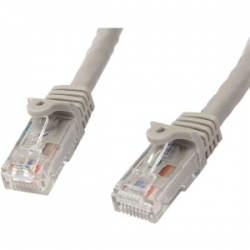 Startech 1m Gray Gigabit Snagless Rj45 Utp Cat6 Patch Cable - 1 M Patch Cord - Ethernet Patch Cable