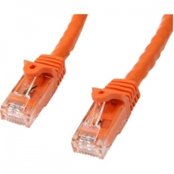Startech 2m Orange Gigabit Snagless Rj45 Utp Cat6 Patch Cable - 2 M Patch Cord - Ethernet Patch