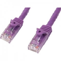 Startech 2m Purple Gigabit Snagless Rj45 Utp Cat6 Patch Cable - 2 M Patch Cord - Ethernet Patch