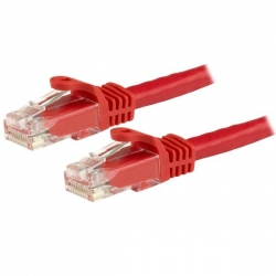 Startech Cable - Red Cat6 Patch Cord 7.5 m CAT6 Patch Cable | Snagless | 100% Copper Wire | Red | ETL Verified N6Patc750Cmrd