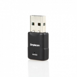 Simplecom Usb Wireless N 802.11n 300mb/ S N300 2.4ghz Wifi Adapter Nw382