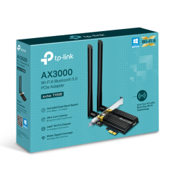 Tp-Link AX3000 Wi-Fi 6 Bluetooth 5.0 PCIe Adapter (Tx50E)