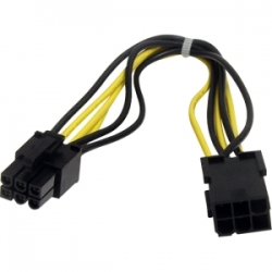 Startech 8in 6 Pin Pci Express Power Extension Cable Pciepowext
