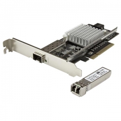 Startech 1-port 10g Sfp+ Fiber Optic Network Card - Pcie - Intel Chip - Mm Pex10000sri