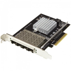 Startech Quad Port Sfp+ Server Network Card - Pci Express - Intel Xl710 Chip Pex10gsfp4i