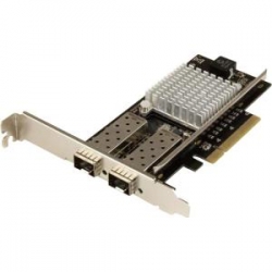 Startech 2-port 10g Fiber Network Card With Open Sfp+ - Pcie Intel Chip - Dual-port 10g Nic -