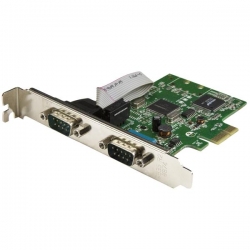 Startech 2-port Pci Express Serial Card With 16c1050 Uart - Rs232 - Pcie Serial Card With Dual