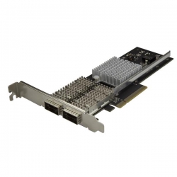 Startech Dual Port Qsfp+ Server Nic Card - Intel Xl710 Chip - 40gb Nic - Pcie Network Card - Network