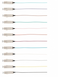 4cabling Fibre Pigtail Sc Os1 Singlemode 2m - 12 Pack Rainbow 015.012.4302