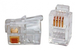 4cabling Rj11 4p4c Crimp Plugs 10 Pack 005.002.0049
