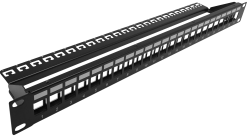 4cabling 1ru 24 Port Ftp Patch Panel - Unloaded