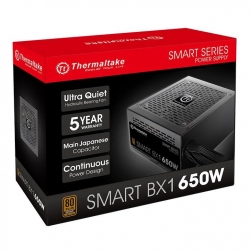 Thermaltake ATX PSU: Smart BX1 650W 80+ Bronze PSU (PS-SPD-0650NNSABA-1)