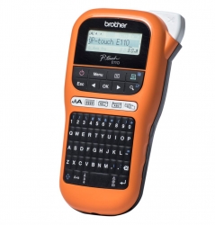 Brother Pt-E110Vp Portable P Touch Labeller Suitable For Electricians/Tradesmen 3.5-12Mm Tze Tape Model PT-E110VP