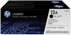 Hp Q2612ad Laser Jet 1000/ 3000 Cartridge Dual Pack