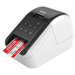 Brother Wireless (wifi) High Speed Label Printer/ Up To 62mm With Black/ Red Printing (dk-22251 Required) QL-810W