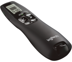 Logitech R800 Professional Presenter Lcd Dsiplay Wireless Receiver (2.4Ghz) 30M Range 910-001358