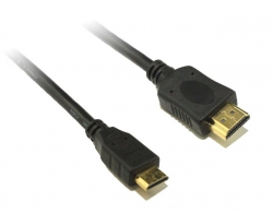 8Ware Mini Hdmi To Hdmi Cable 3m With Ethernet 1.4V 3D Hd 1080p Male To Male For Camera Camcorder Mobile Laptop Tablet Graphic Video Card RC-MHDMI-3