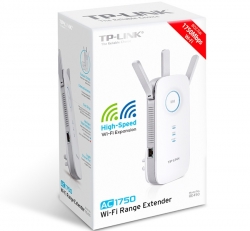 Tp-link Re450 Ac1750 1750mbps Wi-fi Range Extender 450mbps@2.4ghz 1300mbps@5ghz 1gbps Lan Port 