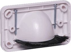 4cabling Reverse Bullnose Wall Plates WHITE 05DWPMR