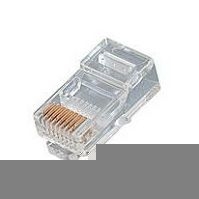 4cabling 8 Position Solid Rj45 Cat 5e Crimp Plug 10 Pack 005.002.0013