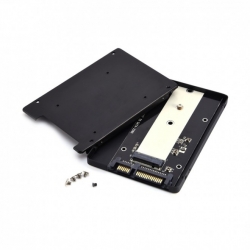 Ngff Sata Mode M.2 (B Key) To 7mm 2.5" Sata Converter Enclosure Aluminium SA102