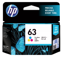 HP 63 Tri-Color Ink F6U61Aa F6U61Aa