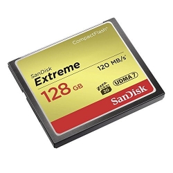 Sandisk Extreme Cf Cfxsb 128gb Vpg20 Udma 7 120mb/s R 85mb/s W 4x6 Lifetime Limited Sdcfxsb-128g-g46