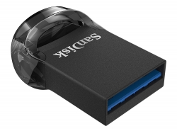 Sandisk Ultra Fit Usb 3.1 Flash Drive Cz430 128gb Usb3.1 Black Plug & Stay 5y Sdcz430-128g-g46